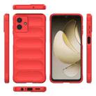 For Samsung Galaxy A07 4G Magic Shield TPU + Flannel Phone Case(Red) - 3