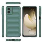 For Samsung Galaxy A07 4G Magic Shield TPU + Flannel Phone Case(Dark Green) - 3
