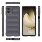 For Samsung Galaxy A07 4G Magic Shield TPU + Flannel Phone Case(Dark Grey) - 3