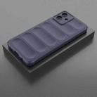 For Samsung Galaxy A07 4G Magic Shield TPU + Flannel Phone Case(Dark Blue) - 2