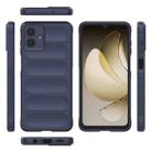 For Samsung Galaxy A07 4G Magic Shield TPU + Flannel Phone Case(Dark Blue) - 3