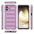 For Samsung Galaxy A07 4G Magic Shield TPU + Flannel Phone Case(Purple) - 3