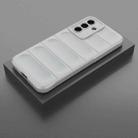 For Samsung Galaxy A17 5G Magic Shield TPU + Flannel Phone Case(Grey) - 2