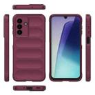For Samsung Galaxy A17 5G Magic Shield TPU + Flannel Phone Case(Wine Red) - 3