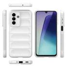 For Samsung Galaxy A17 5G Magic Shield TPU + Flannel Phone Case(White) - 3