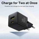 Baseus PD30W USB, USB-C / Type-C Fast Charger, Plug Type:EU Plug(Black) - 3