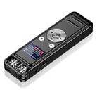 ZD43B Omnidirectional Dual Mic Smart Noise Reduction Voice Recorder, Memory:32GB(Black) - 2