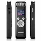 ZD43B Omnidirectional Dual Mic Smart Noise Reduction Voice Recorder, Memory:32GB(Black) - 7