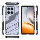 For Motorola Edge 60 Fusion 5G Global Punk Armor 2 in 1 PC + TPU Phone Case with Holder(Grey) - 3