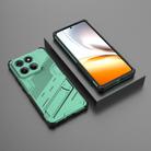 For Motorola Edge 60 Fusion 5G Global Punk Armor 2 in 1 PC + TPU Phone Case with Holder(Green) - 2