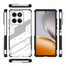For Motorola Edge 60 Fusion 5G Global Punk Armor 2 in 1 PC + TPU Phone Case with Holder(White) - 3