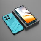 For Motorola Edge 60 Fusion 5G Global Punk Armor 2 in 1 PC + TPU Phone Case with Holder(Blue) - 2