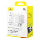 Baseus PD30W USB-C / Type-C Fast Charger, Plug Type:US Plug(White) - 3