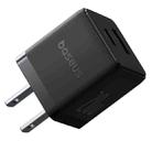 Baseus PD20W USB, USB-C / Type-C Fast Charger, Plug Type:US Plug(Black) - 2