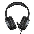 ONIKUMA X31 USB / 3.5mm Wired RGB Light Gaming Headset with Mic, Cable length: 2.2m(Black) - 2