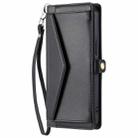 For Xiaomi 15 Wallet Multi-card Slot Leather Phone Case with Lanyard(Black) - 2
