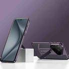 For Huawei Pura 70 Pro Extraordinary Cooling Holder Phone Case(Dark Purple) - 1