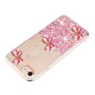 For iPhone 7 / 8 / SE 2022 Luminous Starry Sky Glitter Butterfly TPU Phone Case(Pink) - 3