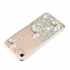 For iPhone 7 / 8 / SE 2022 Luminous Starry Sky Glitter Butterfly TPU Phone Case(White) - 3