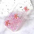 For iPhone 12 / 12 Pro Luminous Starry Sky Glitter Butterfly TPU Phone Case(Pink) - 2