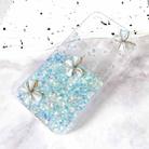 For iPhone 12 Pro Max Luminous Starry Sky Glitter Butterfly TPU Phone Case(Blue) - 2