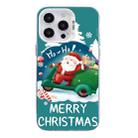 For iPhone 14 Pro Christmas Series PC Full Coverage Pattern Phone Case(CW047 White) - 1