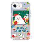 For iPhone 7 / 8 / SE 2020 2022 Christmas Series PC Full Coverage Pattern Phone Case(CW044 White) - 1