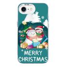 For iPhone 7 / 8 / SE 2020 2022 Christmas Series PC Full Coverage Pattern Phone Case(CW048 White) - 1