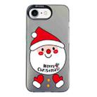 For iPhone 7 / 8 / SE 2020 2022 Christmas Series PC Full Coverage Pattern Phone Case(CK043 Black) - 1