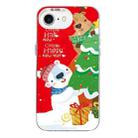 For iPhone 7 / 8 / SE 2020 2022 Christmas Series PC Full Coverage Pattern Phone Case(CW033 White) - 1