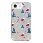 For iPhone 7 / 8 / SE 2020 2022 Christmas Series PC Full Coverage Pattern Phone Case(CW036 White) - 1