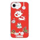 For iPhone 7 / 8 / SE 2020 2022 Christmas Series PC Full Coverage Pattern Phone Case(CW039 White) - 1