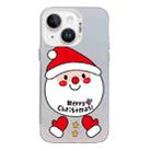 For iPhone 13 Christmas Series PC Full Coverage Pattern Phone Case(CW043 White) - 1