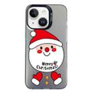 For iPhone 13 Christmas Series PC Full Coverage Pattern Phone Case(CK043 Black) - 1