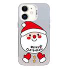 For iPhone 12 Christmas Series PC Full Coverage Pattern Phone Case(CW043 White) - 1