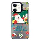 For iPhone 11 Christmas Series PC Full Coverage Pattern Phone Case(CK044 Black) - 1