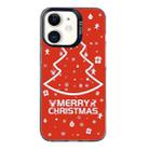 For iPhone 11 Christmas Series PC Full Coverage Pattern Phone Case(CK046 Black) - 1