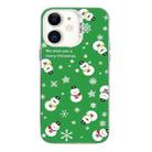 For iPhone 11 Christmas Series PC Full Coverage Pattern Phone Case(CW038 White) - 1