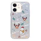 For iPhone 11 Christmas Series PC Full Coverage Pattern Phone Case(CW041 White) - 1