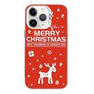 For iPhone 11 Pro Christmas Series PC Full Coverage Pattern Phone Case(CW045 White) - 1