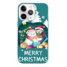 For iPhone 11 Pro Christmas Series PC Full Coverage Pattern Phone Case(CW048 White) - 1