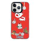 For iPhone 11 Pro Christmas Series PC Full Coverage Pattern Phone Case(CK039 Black) - 1