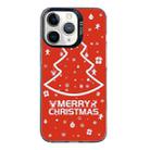 For iPhone 11 Pro Christmas Series PC Full Coverage Pattern Phone Case(CK046 Black) - 1