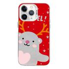 For iPhone 11 Pro Christmas Series PC Full Coverage Pattern Phone Case(CW035 White) - 1