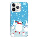 For iPhone 11 Pro Christmas Series PC Full Coverage Pattern Phone Case(CW037 White) - 1