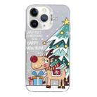 For iPhone 11 Pro Christmas Series PC Full Coverage Pattern Phone Case(CW042 White) - 1