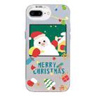 For iPhone 7 Plus / 8 Plus Christmas Series PC Full Coverage Pattern Phone Case(CW044 White) - 1