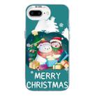 For iPhone 7 Plus / 8 Plus Christmas Series PC Full Coverage Pattern Phone Case(CW048 White) - 1