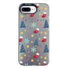 For iPhone 7 Plus / 8 Plus Christmas Series PC Full Coverage Pattern Phone Case(CK036 Black) - 1