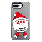 For iPhone 7 Plus / 8 Plus Christmas Series PC Full Coverage Pattern Phone Case(CK043 Black) - 1